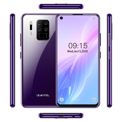 2020 OUKITEL C18 PRO Cellphones Unlocked Dual Sim Mobile Phones Global 4G 6.55 inch 4GB+64GB Android 9.0